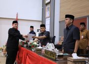 DPRD Rohul Gelar Rapat Paripurna penyampaian pandangan umum Fraksi terhadap Ranperda Pertanggungjawaban APBD tahun 2024