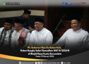 Kunto Darussalam Jadi Pembuka Safari Ramadhan Provinsi Riau, Anton: Kado Istimewa bagi Rohul
