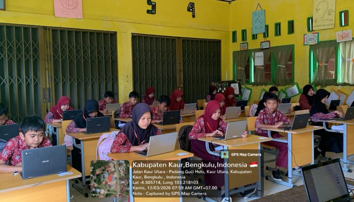 Siswa Kelas VI SD Negeri 3 Kaur Ikuti Tes TKA
