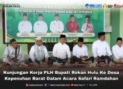 Safari Ramadhan ke-6 di Kepenuhan Barat, Wabup Rohul Serahkan Bantuan dan Perkuat Silaturahmi dengan Masyarakat