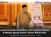 Semarak Ramadhan 1447 H Resmi Dibuka di Islamic Center Rohul, Wadah Pembinaan Generasi Qurani