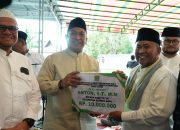 Pemkab Rohul Gelar Safari Ramadan di Karya Mulya, Bupati Anton Serahkan Bantuan dan Respons Aspirasi Warga