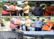 Pemkab Tulang Bawang Tinjau Lokasi Bencana Puting Beliung di kecamatan Rawajitu Timur