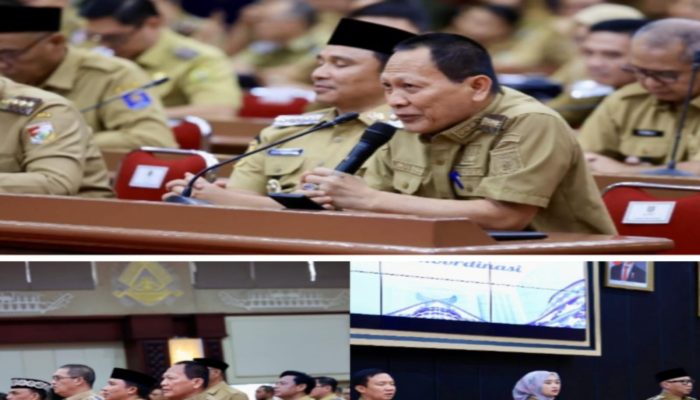 Perkuat Sinergi Pembangunan,Bupati Tulang Bawang Hadiri Rakor Kepala Daerah se-Provinsi Lampung