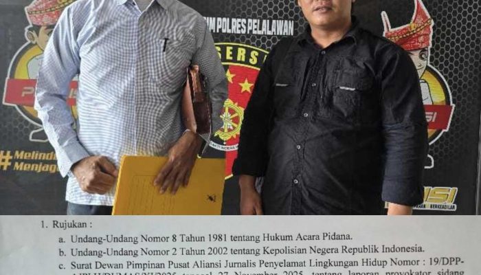 AJPLH Desak Penetapan Tersangka dalam Kasus Provokator dan Penguasaan Hutan Tanpa Izin di Bunut