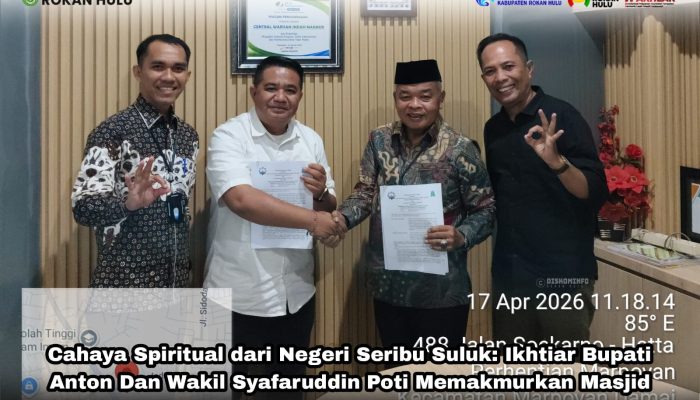 Kemitraan CSR untuk Islamic Center Rokan Hulu Jadi Model Baru Pendanaan Rumah Ibadah Berkelanjutan