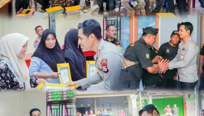 Bukan Sekadar Tugas, Kapolres Rohul Hadir Membawa Kepedulian untuk Warga
