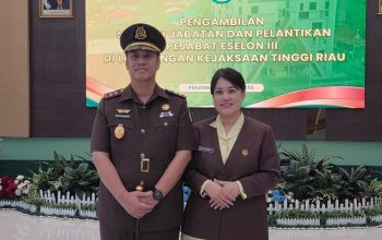 Fredy Feronico Simanjuntak Resmi Dilantik sebagai Kajari Rokan Hulu, Kajati Riau Tekankan Integritas dan Profesionalisme