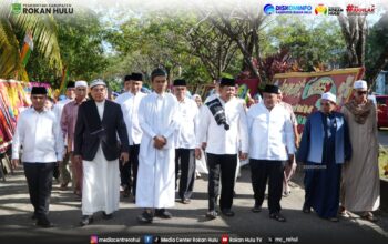 Hadiri Haul Syekh Ibrahim Al-Khalidi, Wabup Rohul Tegaskan Komitmen Bangun Daerah Berbasis Keagamaan