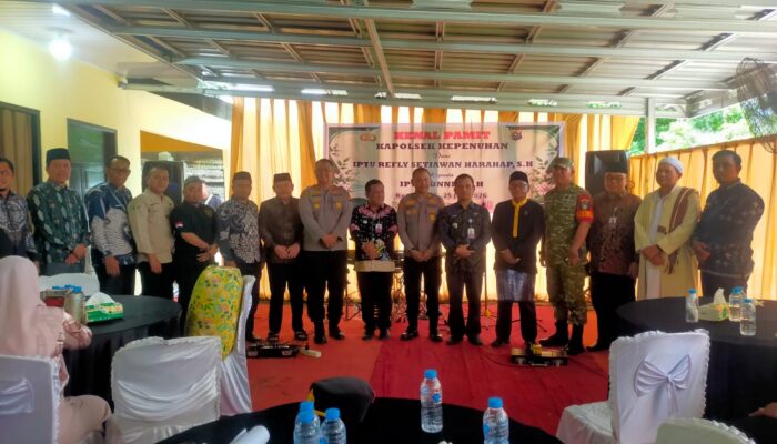 Kenal Pamit Kapolsek Kepenuhan, Tokoh Adat Minta Perang Terhadap Narkoba Terus Diperkuat