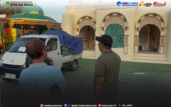 Hadirkan Nuansa Negeri Seribu Suluk, Stand Bazar Rohul di MTQ Riau ke-44 Rampung 99 Persen