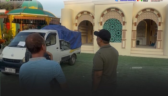 Hadirkan Nuansa Negeri Seribu Suluk, Stand Bazar Rohul di MTQ Riau ke-44 Rampung 99 Persen