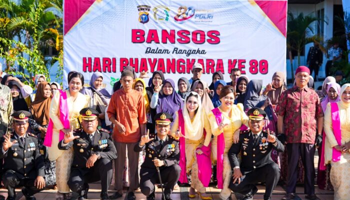 Hari Bhayangkara ke-80, Polres Rokan Hulu Teguhkan Komitmen Melayani Masyarakat dan Perkuat Sinergi Pembangunan Daerah