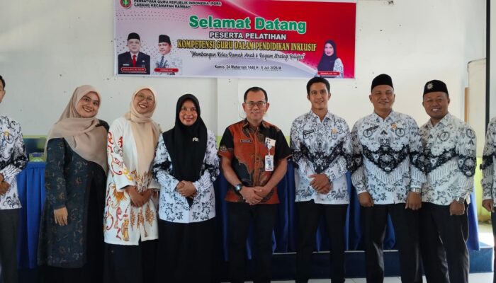 PGRI Kecamatan Rambah Perkuat Kompetensi Guru melalui Pelatihan Pendidikan Inklusif