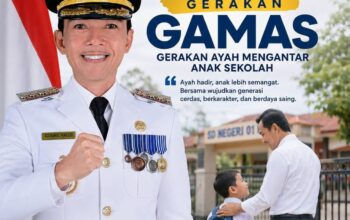 Sambut Tahun Ajaran Baru, Bupati Gusril: Kehadiran Ayah Fondasi Utama Masa Depan Anak