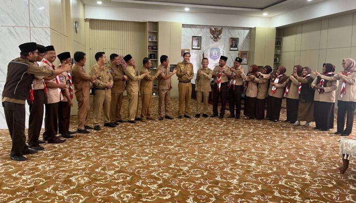 Bupati Kaur Dukung Penuh Kontingen Pramuka 0706 ke Jamnas XII