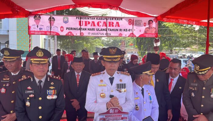 HUT RI ke-81, Kapolres Kaur Bersama Forkopimda Perkuat Sinergitas dan Semangat Kebangsaan