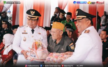 HUT ke-81 RI di Rohul Berlangsung Khidmat, Paskibraka Tampil Presisi