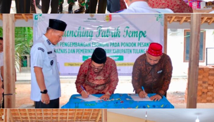 Bupati Tulang Bawang Resmikan Pabrik Tempe, Dorong Kemandirian Ekonomi Masyarakat