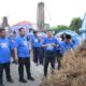 Gerakan Langit Biru Demokrat Rohul, 275 Kader Bersihkan Pemakaman dan Bagikan 150 Paket Sembako