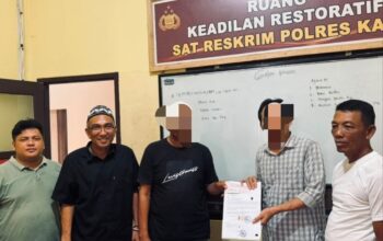 Polres Kaur Selesaikan Perkara Penganiayaan Melalui Restorative Justice