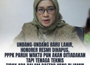 UNDANG-UNDANG BARU LAHIR, HONORER RESMI DIHAPUS, PPPK PARUH WAKTU PUN AKAN DITIADAKAN, TAPI TENAGA TEKNIS TIDAK ADA DALAM DAFTAR YANG DIJAMIN