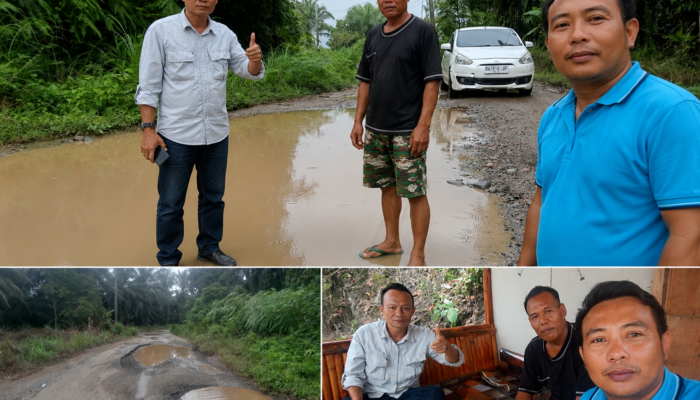 25 Kilometer Jalan Provinsi di Kaur Rusak Parah, Warga Tagih Tanggung Jawab Pemprov Bengkulu