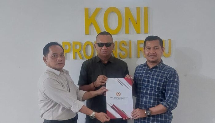 Terima SK 2026–2030, KONI Rohul Langsung Tancap Gas Benahi Tata Kelola Olahraga