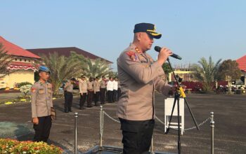Apel Perdana Jam Pimpinan, Kapolres Kaur AKBP Wiwin Syamsul Arifin Perkenalkan Commander Wish “GAGAH”