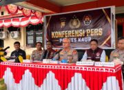 Press Release Polres Kaur Ungkap 5 Kasus Kriminal, Amankan 13 Paket Sabu dan Tindak 8 Kendaraan Knalpot Brong