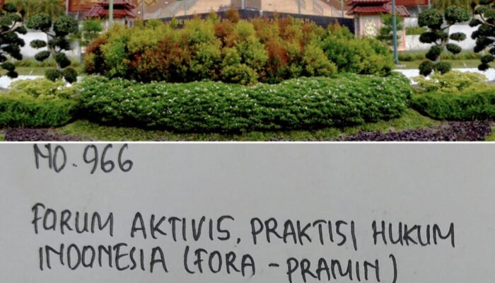 SURAT FORA-PRAMIN TINGGAL MENUNGGU DISPOSISI KETUA DPRD RIAU UNTUK AGENDA AUDENSI