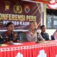 Press Release Polres Kaur terkait Dugaan tindak pidana Perkosaan terhadap Anak Kandung lebih dari 30 kali