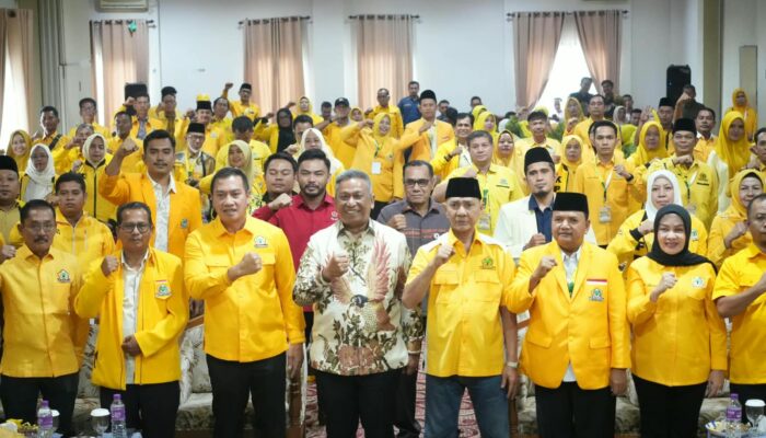 Terpilih Secara Aklamasi, Evi Juliana Pimpin DPD II Partai Golkar Rokan Hulu