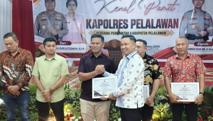 PT Musim Mas Raih Penghargaan Kapolres Pelalawan atas Kontribusi Penanganan Karhutla