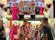 Pisah Sambut Kapolres Kaur, Tongkat Komando Beralih dari AKBP Alam Bawono kepada AKBP Wiwin