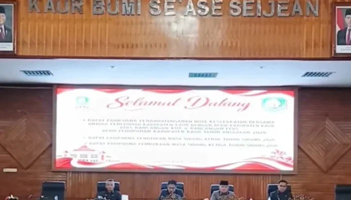 Pemkab dan DPRD Kaur Makin Solid, KUA-PPAS APBD Perubahan 2026 Resmi Disepakati