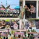Kompak dan Sinergis, Polres Kaur dan Polsek Jajaran sambangi Makoramil ucapkan Dirgahayu TNI ke -81