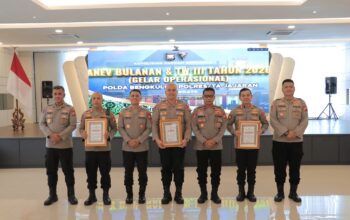 Polres Kaur Raih Nilai Tertinggi Latihan Olah Strategi Aman Nusa II 2026