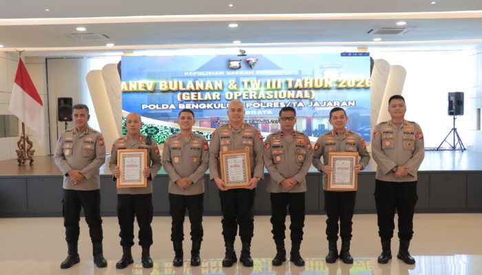 Polres Kaur Raih Nilai Tertinggi Latihan Olah Strategi Aman Nusa II 2026