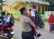 POLRES KAUR GELAR COMMANDER WISH GATUR PAGI, KAPOLRES HINGGA KAPOLSEK TURUN LANGSUNG KE JALAN
