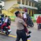 POLRES KAUR GELAR COMMANDER WISH GATUR PAGI, KAPOLRES HINGGA KAPOLSEK TURUN LANGSUNG KE JALAN