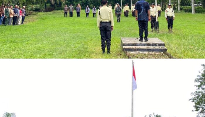 PTPN IV Regional II Kebun Tandem Peringati Hari Sumpah Pemuda ke-98 dengan Upacara Bendera
