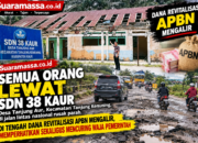Terlihat Semua Orang Lewat: SDN 38 Kaur di Jalan Nasional Rusak Parah, Di Tengah Dana Revitalisasi APBN Mengalir