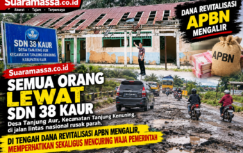 Terlihat Semua Orang Lewat: SDN 38 Kaur di Jalan Nasional Rusak Parah, Di Tengah Dana Revitalisasi APBN Mengalir