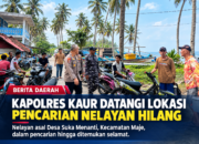 Kapolres Kaur Datang ke Lokasi, Pastikan Pencarian Nelayan Hilang hingga Ditemukan Selamat